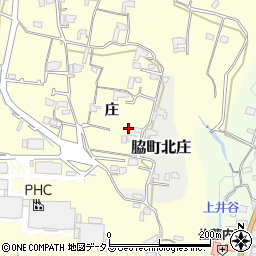徳島県美馬市脇町大字猪尻庄42周辺の地図