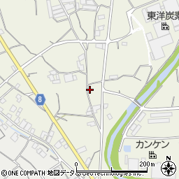 香川県観音寺市大野原町萩原827-2周辺の地図