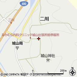 和歌山県有田郡有田川町二川377周辺の地図