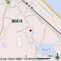 山口県山口市鋳銭司1005周辺の地図