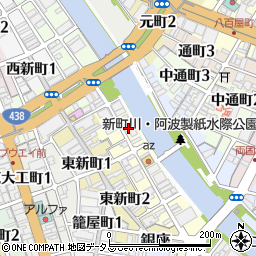 池田時計店船場店周辺の地図
