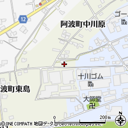 徳島県阿波市阿波町中川原33周辺の地図