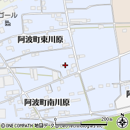 徳島県阿波市阿波町東川原64周辺の地図