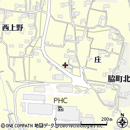 徳島県美馬市脇町大字猪尻庄77周辺の地図