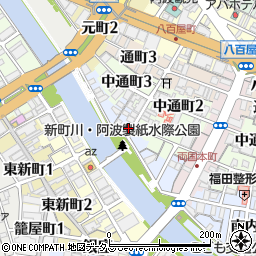 徳島県徳島市南内町3丁目5周辺の地図