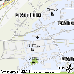 徳島県阿波市阿波町東川原41周辺の地図