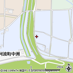 徳島県阿波市阿波町三本柳周辺の地図