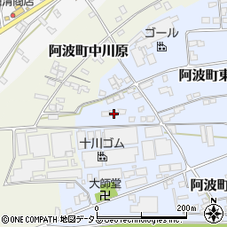 徳島県阿波市阿波町東川原41-2周辺の地図