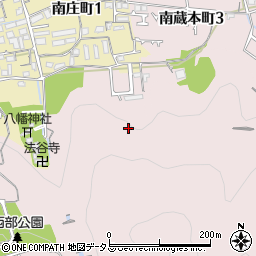 徳島県徳島市加茂名町庄山周辺の地図