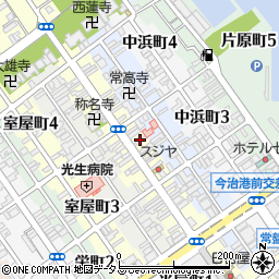 藤坂化粧品店周辺の地図