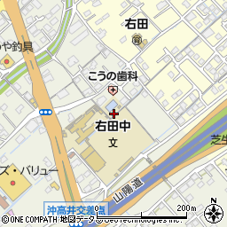 山口県防府市高井524周辺の地図