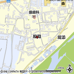 徳島県徳島市国府町和田原淵周辺の地図