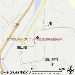 和歌山県有田郡有田川町二川399周辺の地図