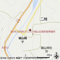 和歌山県有田郡有田川町二川384周辺の地図