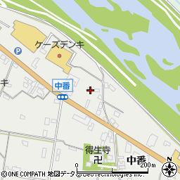 和歌山県有田市糸我町中番37周辺の地図
