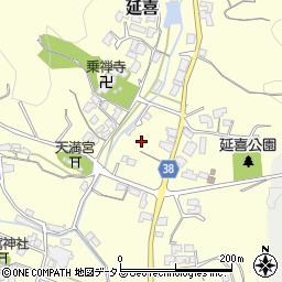 愛媛県今治市延喜周辺の地図