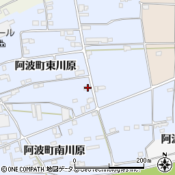 徳島県阿波市阿波町東川原64-10周辺の地図