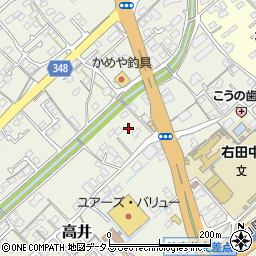 山口県防府市高井589周辺の地図