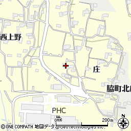 徳島県美馬市脇町大字猪尻庄75周辺の地図