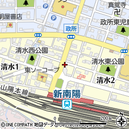 八剣伝 新南陽駅前店周辺の地図