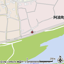 徳島県阿波市阿波町前島339周辺の地図