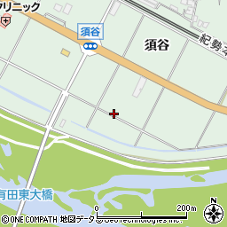 和歌山県有田市宮原町須谷433周辺の地図