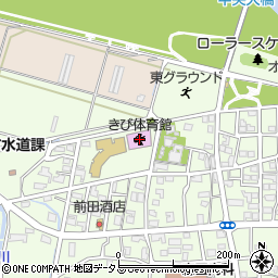 有田川町きび体育館周辺の地図