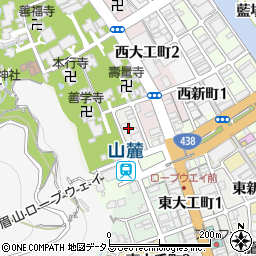 徳島県徳島市西山手町12周辺の地図