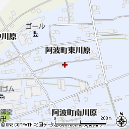 徳島県阿波市阿波町東川原70周辺の地図