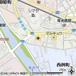 クスリ岩崎チェーン新地店周辺の地図