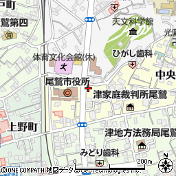 ファミリーマート尾鷲中央町店周辺の地図