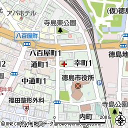 簡易保険加入者協会（一般財団法人）徳島中央災害見舞取扱代理店周辺の地図