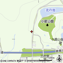 徳島県美馬市脇町小星954周辺の地図
