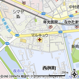 山口銀行丸久福川店 ＡＴＭ周辺の地図