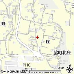 徳島県美馬市脇町大字猪尻庄64周辺の地図