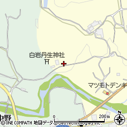 和歌山県有田郡有田川町小川2629周辺の地図