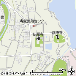 荻原寺周辺の地図