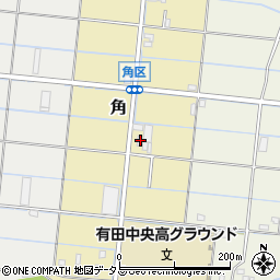 和歌山県有田郡有田川町角132-4周辺の地図