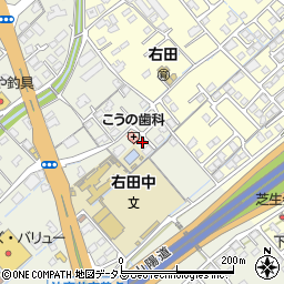 山口県防府市高井523-6周辺の地図