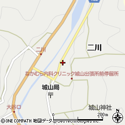 和歌山県有田郡有田川町二川392周辺の地図