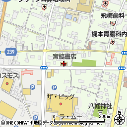 宮脇書店周辺の地図