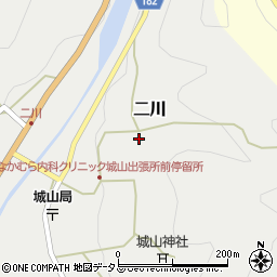 和歌山県有田郡有田川町二川406周辺の地図