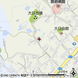 山口県防府市高井855周辺の地図