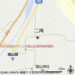 和歌山県有田郡有田川町二川407周辺の地図