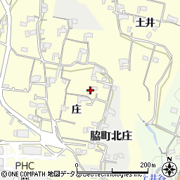 徳島県美馬市脇町大字猪尻庄51周辺の地図