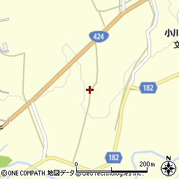 和歌山県有田郡有田川町小川286周辺の地図