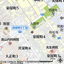 藤田タバコ店周辺の地図