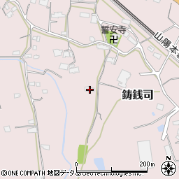 山口県山口市鋳銭司2545周辺の地図