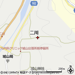 和歌山県有田郡有田川町二川456周辺の地図