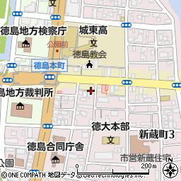 大道晋法律事務所周辺の地図